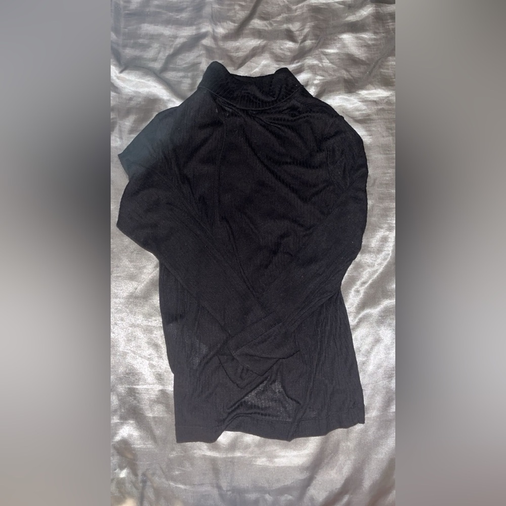 Black Turtleneck Sweater